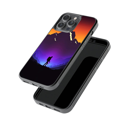 Hiking Glossy Metal Case