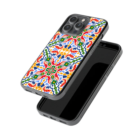 Heritage Color Mosaic Glossy Metal Case