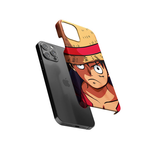Angry Luffy Slim Hard Case