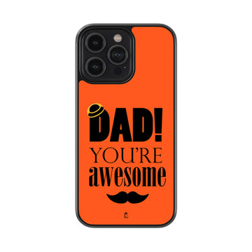 You're Awesome Glossy Metal Case