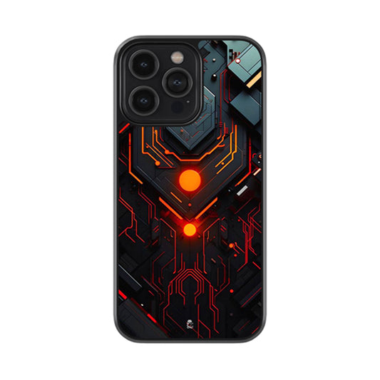 Inner Circuit Glossy Metal Case