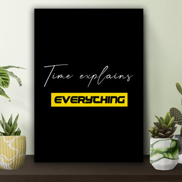 Time Explains Everything Poster