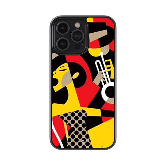 Music Pop Art Glossy Metal Case