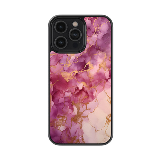 Patchy Marble Glossy Metal Case