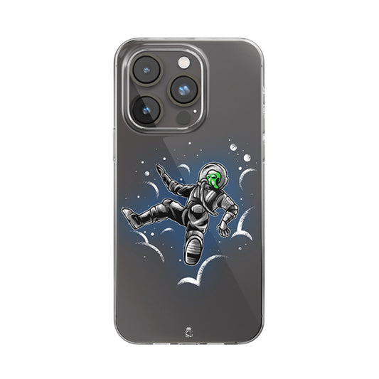 Astro Alien Clear Silicone Case