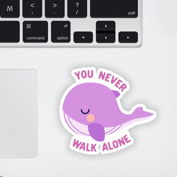 You Never Walk Alone Laptop Sticker