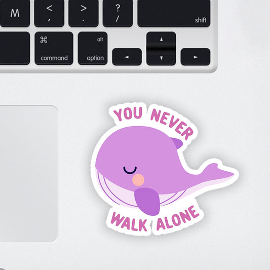 You Never Walk Alone Laptop Sticker