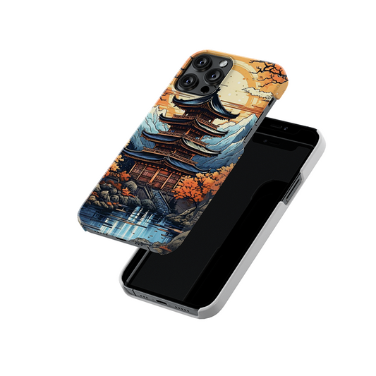 Japanese Temple Slim Hard Case