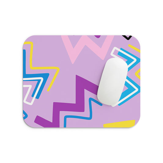 Purple Doodles Mouse Pad