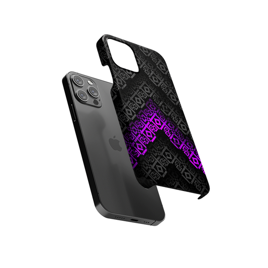 Square Family Pattern Slim Hard Case
