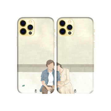 On Your Shoulder Forever Slim Hard Couple Phone Case