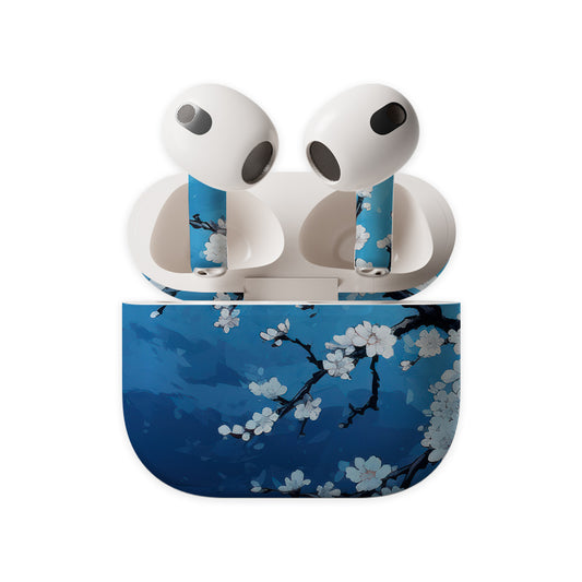 Winter Flowers Earbuds Skin