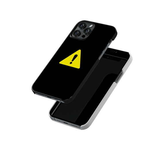 Warning Symbol Slim Hard Case