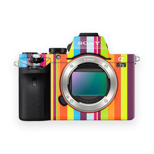 Colourful Stripes Camera Skin