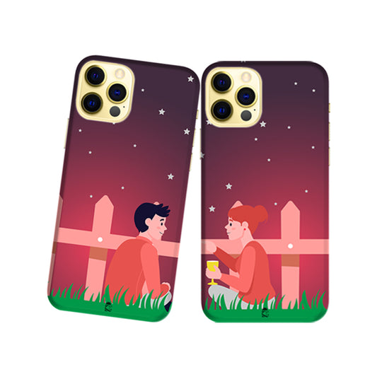 Dinner Lawn Night Slim Hard Couple Phone Case