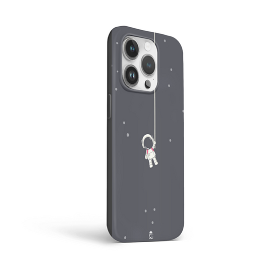Climbing Astronaut Flexible Soft Silicone Case