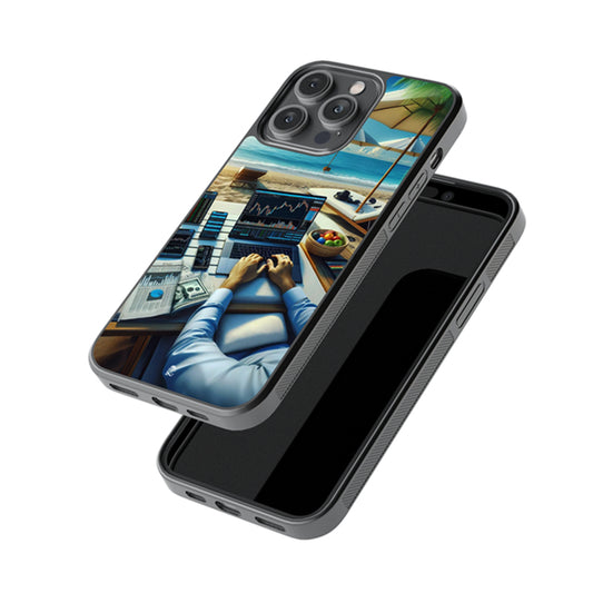 No Holidays Glossy Metal Case