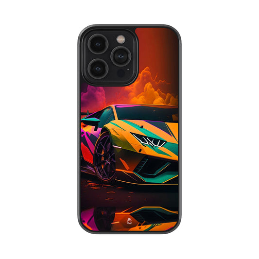 Yellow Bull Stunning Glossy Metal Case
