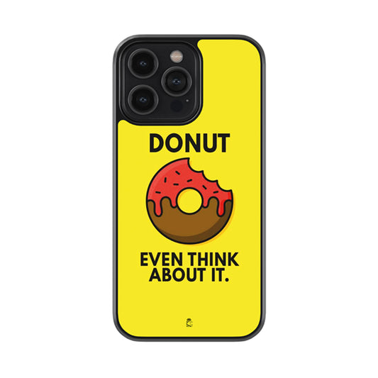 Even Think About It Glossy Metal Case