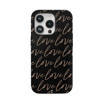 Love Pattern Flexible Soft Silicone Case