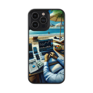 No Holidays Glossy Metal Case