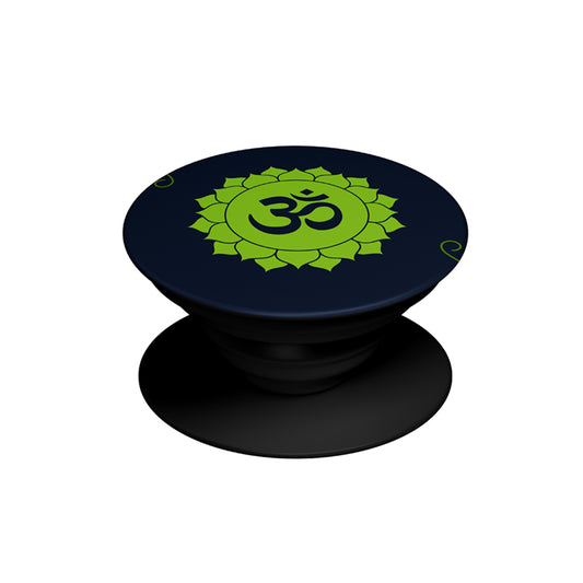 Green Om Pop Socket