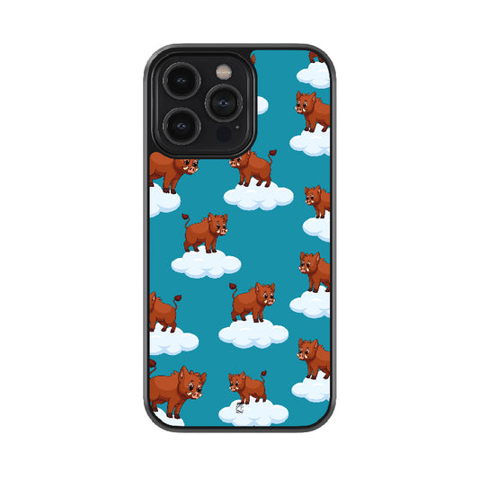Baby Babirusa Glossy Metal Case