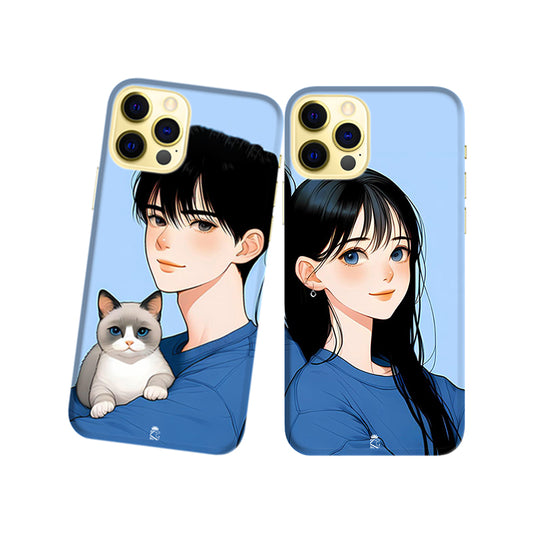 Best Family Forever Slim Hard Couple Phone Case