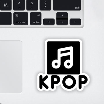 K- Pop Lover Laptop Sticker