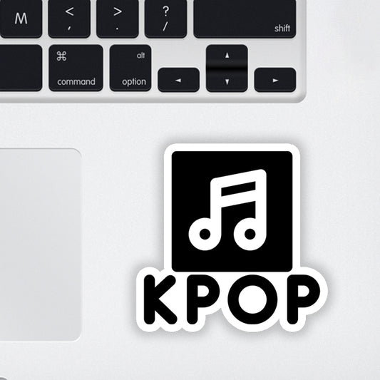 K- Pop Lover Laptop Sticker