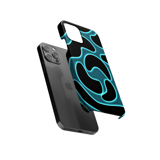 Blue Aura Slim Hard Case