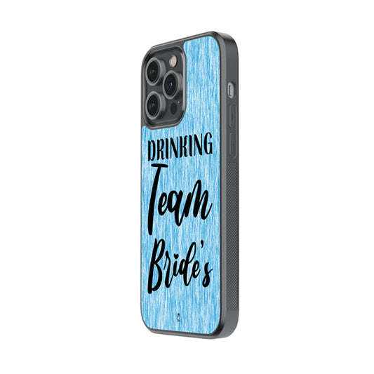 Drinking Team Brides Glossy Metal Case