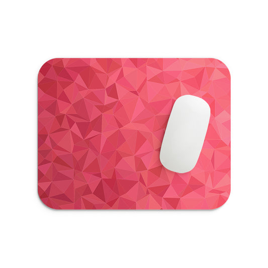 Abstractive Baby Pink Pattern Mouse Pad