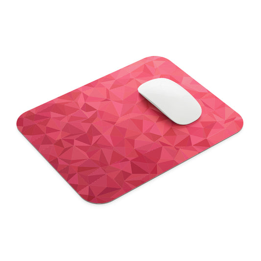 Abstractive Baby Pink Pattern Mouse Pad