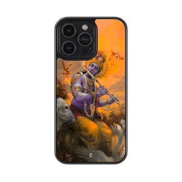 God Krishna Glossy Metal Case