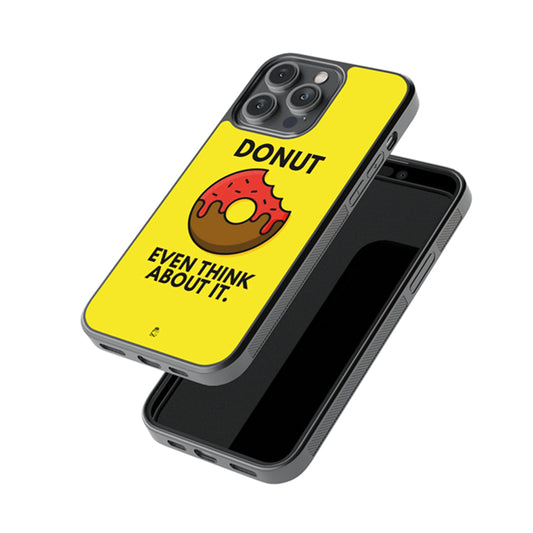 Even Think About It Glossy Metal Case