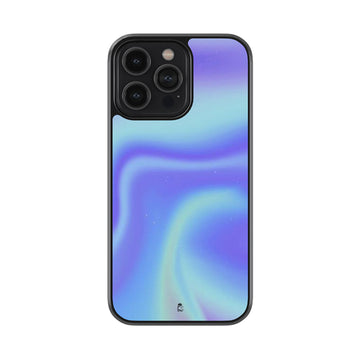 Blue Way Gradient Glossy Metal Case