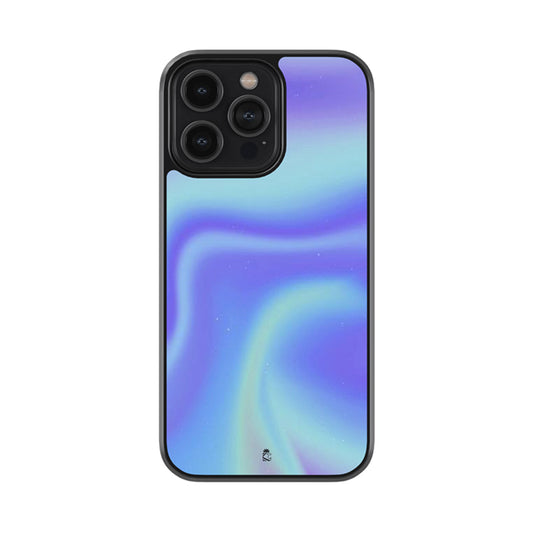 Blue Way Gradient Glossy Metal Case