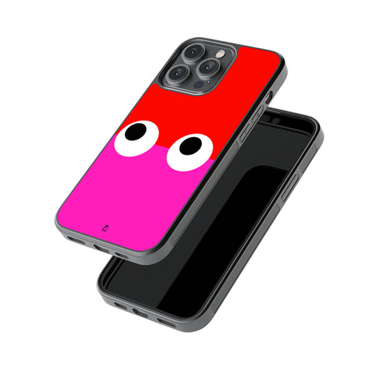 Rolling Eyes Glossy Metal Case