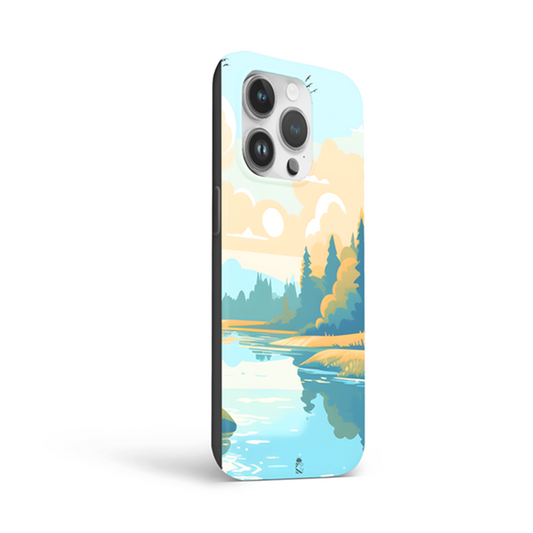 Beautiful Lake Flexible Soft Silicone Case