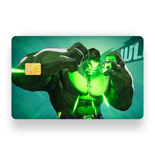 Angry Hulk Debit Card Skin