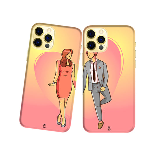 Dancing Couple Slim Hard Couple Phone Case
