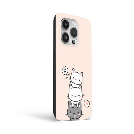 Kitties Flexible Soft Silicone Case