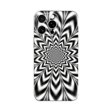 Black and White Illusion Mobile Phone Skin