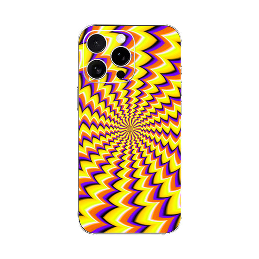 Yellow Spin Wheel Mobile Phone Skin