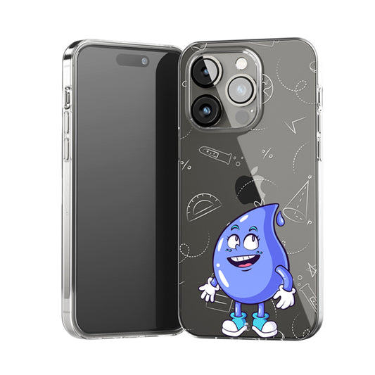 School Guy Clear Silicone Case