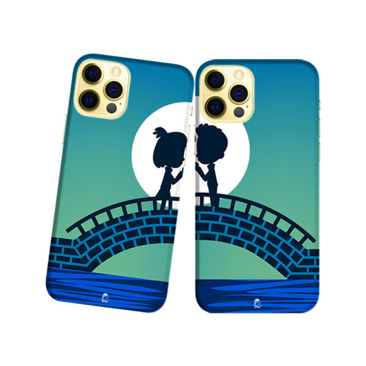 Love Bridge Slim Hard Couple Phone Case