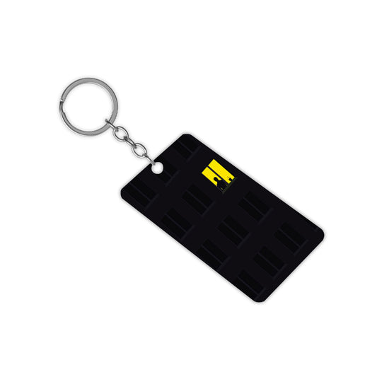 Deep Night Thoughts Keychain