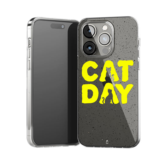 Cat Day Clear Silicone Case