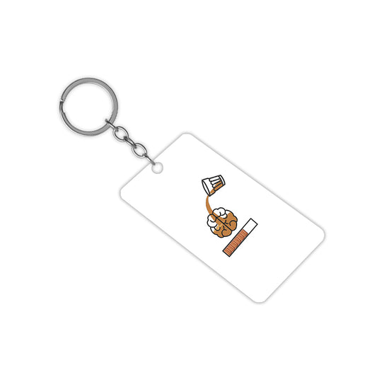 Chain Brain Keychain